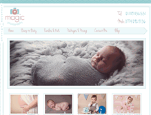 Tablet Screenshot of magicphotography.co.uk